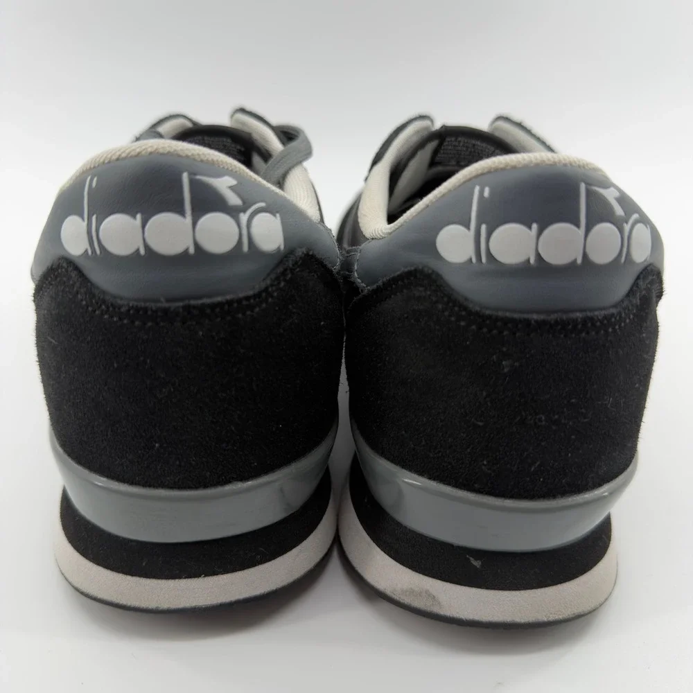 Diadora Titan II Mens Sneakers Black Charcoal Grey Running Shoes 12.5